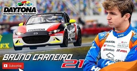 INTERNATIONAL: Bruno Carneiro's Weekend at the MX5Cup Daytona 2022