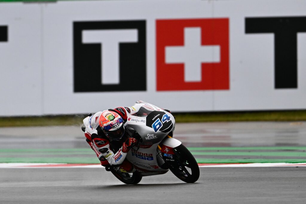 Moto3: Rookies Rule Moto3 with Aji and Moreira Fastest on Rainy Friday