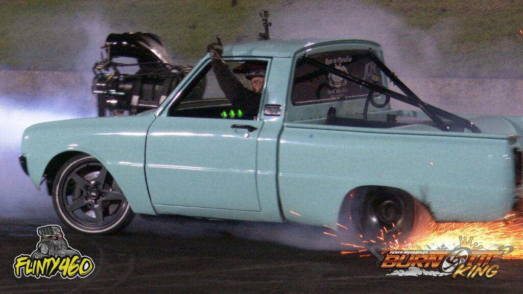 VIDEO: BURNOUT TRIBUTE TO DAVID SHAW