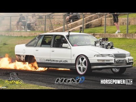 VIDEO: FLACCID BURNOUT DEMO ENDS UP IN FLAMES AT WEST COAST NATS